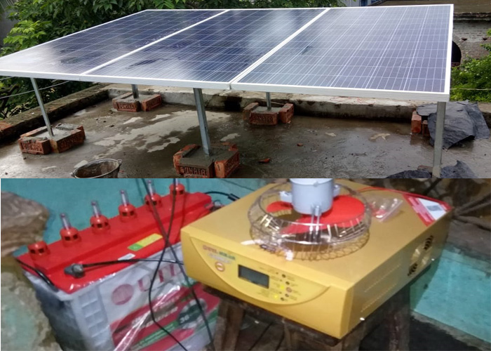 Amlai Bazar Solar System 1kw